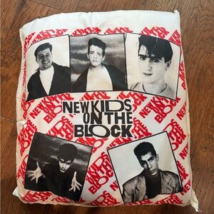 VINTAGE New Kids on the Block (NKOTB) pillow